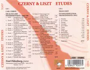 Double CD - Carl Czerny , Franz Liszt , Fred Oldenburg - Master & Pupil