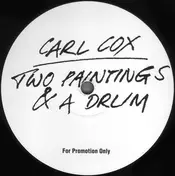 Carl Cox - Two Paintings & a Drum