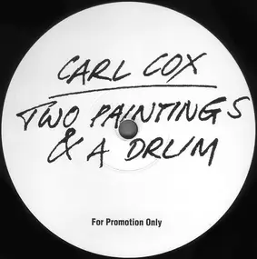 Carl Cox - Two Paintings & a Drum