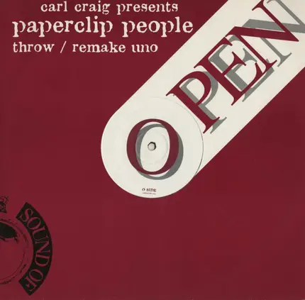 Carl Craig Presents Paperclip People - Throw / Remake (Uno)