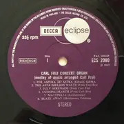 LP - Carl Frei - Concert Organ
