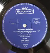 LP - Carl Loewe - Loewe=Balladen