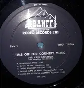 LP - Carl Lofstrom (The Yodeling Nite Herder) - Time Off For Country Music