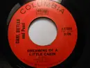 7inch Vinyl Single - Carl & Pearl Butler - Dreaming Of A Little Cabin / Same Old Me Lovin' The Same Old You