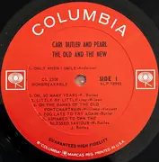 LP - Carl & Pearl Butler - The Old & The New Carl Butler & Pearl - Mono
