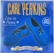 LP-Box - Carl Perkins - Live In Paris - Blue vinyl + booklet