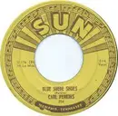 7inch Vinyl Single - Carl Perkins - Blue Suede Shoes / Honey, Don't!
