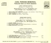 CD - Carl Perkins - Memorial
