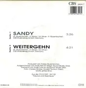 7inch Vinyl Single - Carl Peyer - Sandy