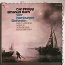 LP - Carl Philipp Emanuel Bach - Collegium Aureum - Carl Philipp Emanuel Bach: Vier Hamburger Sinfonien - gatefold
