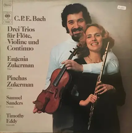 C. P. E. Bach - Drei Trios Für Flöte, Violine Und Continuo