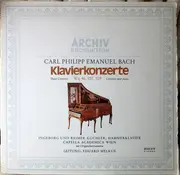 LP - Carl Philipp Emanuel Bach - Klavierkonzerte Wq 46, 107, 109 - Gatefold