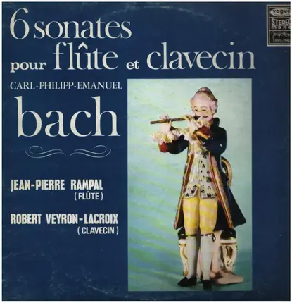 C.P.E. Bach - 6 Sonates Pour Flûte Et Clavecin