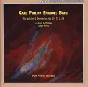 CD - Carl Philipp Emanuel Bach - Les Amis De Philippe , Ludger Rémy - Harpsichord Concertos Wq 30, 37 & 38