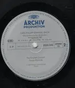 LP - Carl Philipp Emanuel Bach - Die Sinfonien Fur Streicher