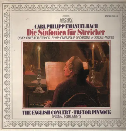 Carl Philipp Emanuel Bach - Die Sinfonien Fur Streicher