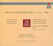 CD-Box - C.P.E. Bach - Prussian Sonatas / Württemberg Sonatas - Slipsleeve, Fatbox