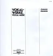 LP - Carl Philipp Emanuel Bach - Vocal Music (I)