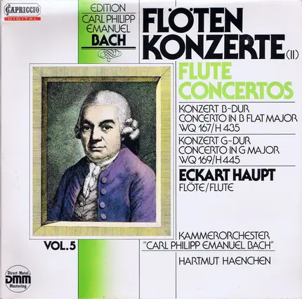 C.P.E. Bach - Flötenkonzerte (II)
