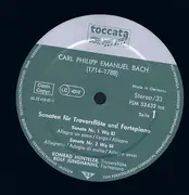 LP - Bach - Sonaten Für Traversflöte & Fortepiano