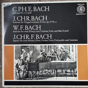 Carl Philipp Emanuel Bach - Sinfonie Nr. 5 H-moll -  Sinfonie Für Doppelorchester D-dur, Op. 18 Nr. 3 - Sinfonie Für Zwei Flöte