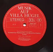 Double LP - C.P.E. Bach / J.C.Bach / W.F.Bach - Musik Auf Villa Hügel, Konzerte Und Orchestermusik Der Bach-Söhne - Hardcover Box + Booklet