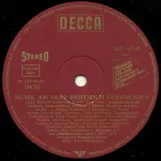 LP - C. Ph. E. Bach / Friedrich d. Große / Johann Joachim Quantz a.o. - Musik Am Hofe Friedrichs Des Großen - Club edition