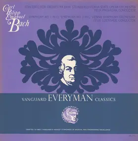 Carl Philipp Emanuel Bach - Concerto For Orchestra / Symphony No. 1 In D & Symphony No. 3 In C