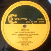 LP - C.P.E. Bach - Concerto In E Flat Major For Harpsichord Fortepiano And Orchestra / Concerto In D Minor For Flute And Strings