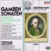 LP - C.P.E. Bach - Gamben Sonaten - Gatefold
