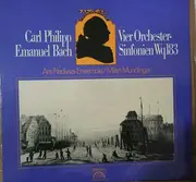 LP - Carl Philipp Emanuel Bach - Vier Orchester-Sinfonien Wq 183