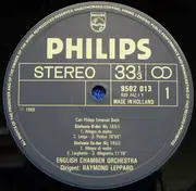 LP - Carl Philipp Emanuel Bach / English Chamber Orchestra , Raymond Leppard - Die Hamburger Sinfonien