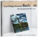 CD - Carl Phillipp Emanuel Bach - Die Symphonien Nr. 1-6