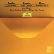 CD - Ruggles / Schuman / Piston - Ruggles: Sun-treader, Piston: Symphony No. 2, Schuman: Violin Concerto