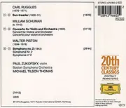 CD - Ruggles / Schuman / Piston - Ruggles: Sun-treader, Piston: Symphony No. 2, Schuman: Violin Concerto