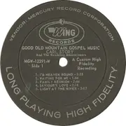 LP - Carl Story & His Rambling Mountaineers - Good Ole Mountain Gospel Music - Mono