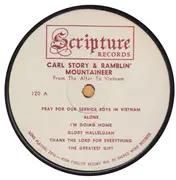 LP - Carl Story & His Rambling Mountaineers - From The Altar To Vietnam - Mono