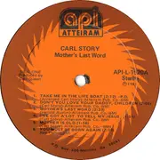 LP - Carl Story & His Rambling Mountaineers - Mother's Last Word