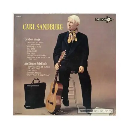 Carl Sandburg - Cowboy Songs And Negro Spirituals