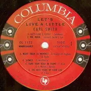 LP - Carl Smith - Let's Live A Little