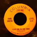 7inch Vinyl Single - Carl Smith - Sweet Temptation