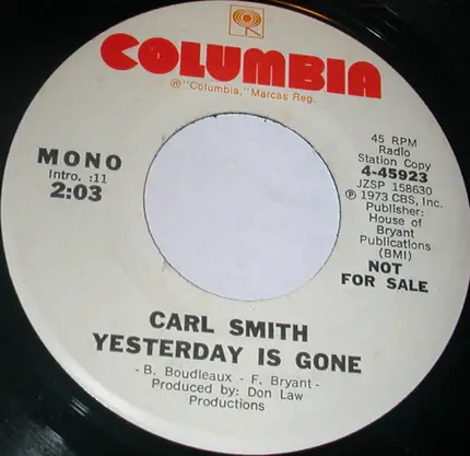 Carl Smith - I Need Help