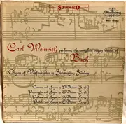 LP - Bach / Carl Weinrich - Carl Weinrich Performs The Complete Organ Works Of Bach