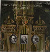 LP - Carl Weinrich - Organ Music Of The Bach Family - Red Seal Dynagroove