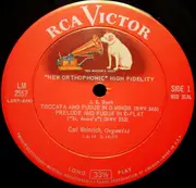 LP - Bach / Carl Weinrich - Bach Organ Music - Mono
