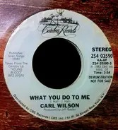 Carl Wilson - What You Do To Me