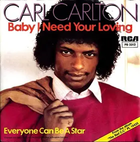 Carl Carlton - Baby I Need Your Loving