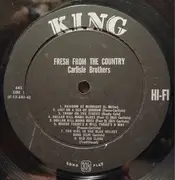 LP - Carlisle Brothers - Fresh From The Country - Mono