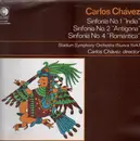 LP - Carlos Chavez - Sinfonia Nr. 1 'India', Nr. 2 'Antigona', and Nr. 4 'Romantica'
