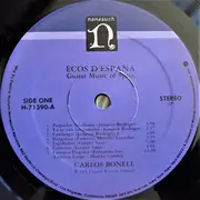 LP - Carlos Bonell - Ecos D'España: Guitar Music Of Spain